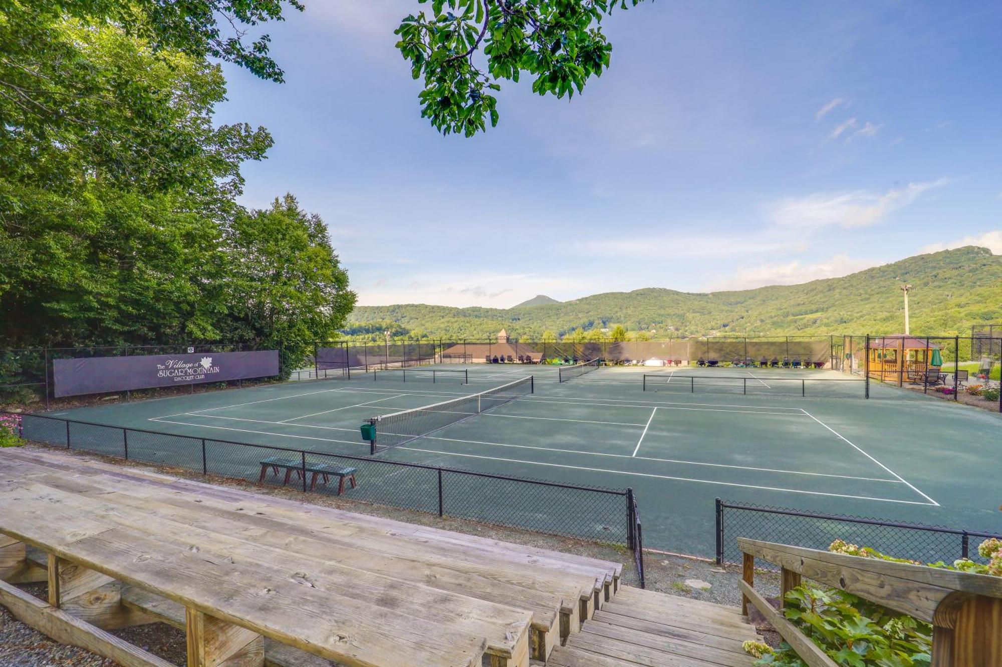 Sugar Mountain Condo With Aandc - Walk To Ski And Golf! Buitenkant foto